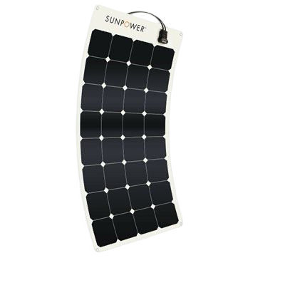 PANNEAU SOLAIRE FLEXIBLE SUNPOWER 110W MONOCRISTALLIN