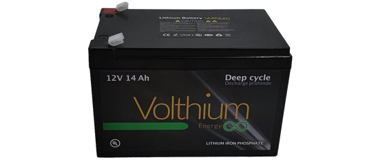 Batterie au lithium 12V 14Ah de Volthium