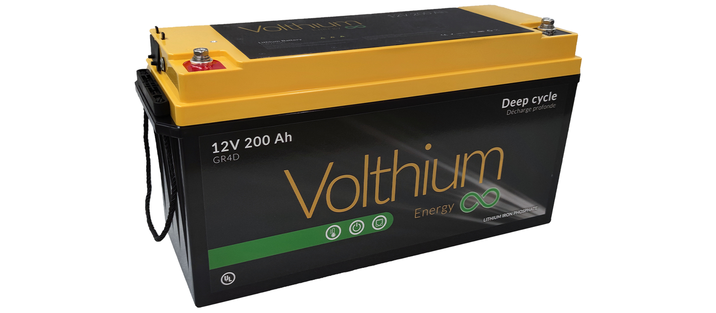 12V 200Ah Self -adding Lithium Battery of volthium