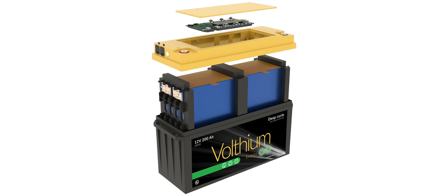 12V 200Ah Self -adding Lithium Battery of volthium