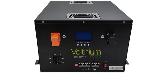 Batterie au lithium murale 25.6V 200Ah de Volthium