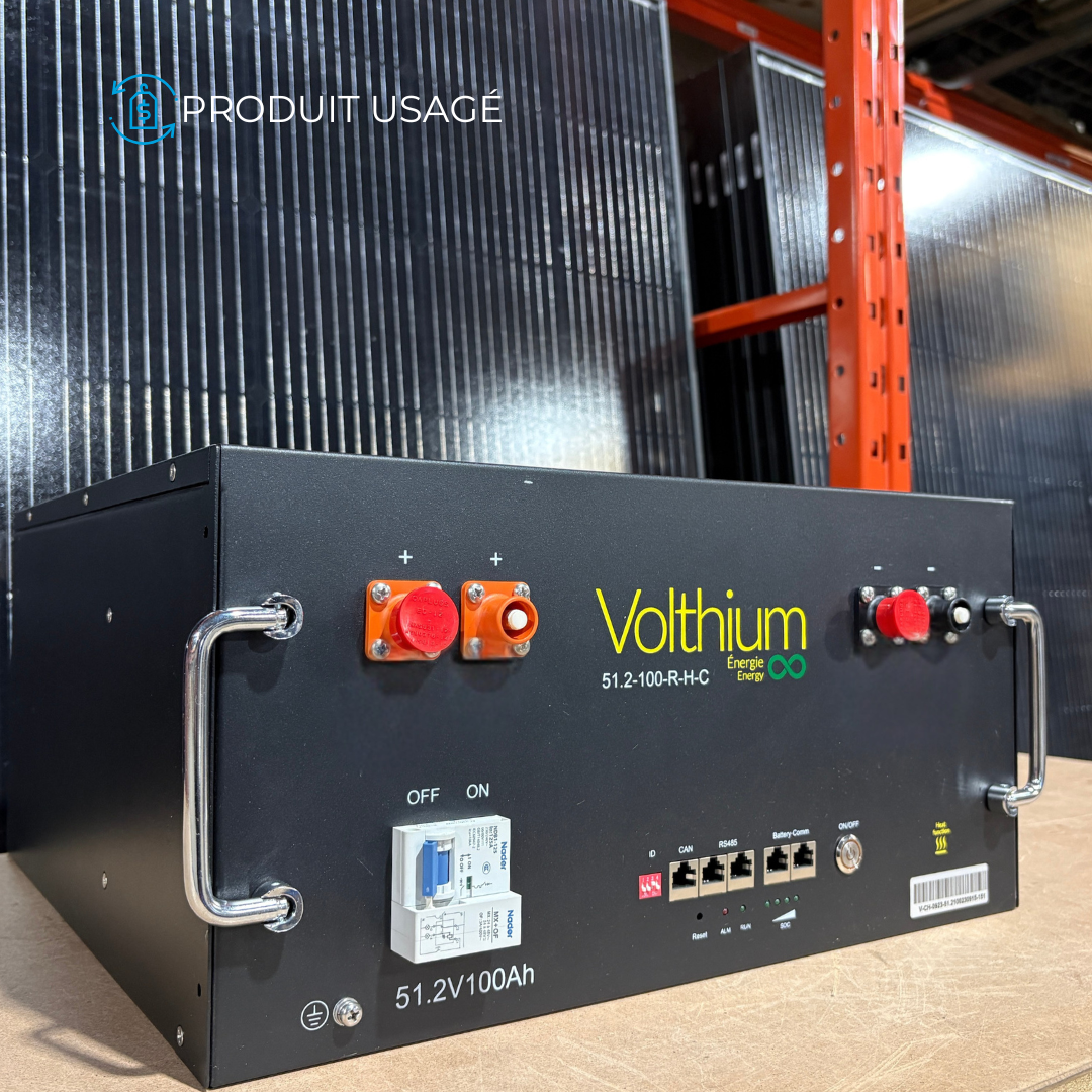 Batterie au lithium 51.2V 200A Rackmount de Volthium - Usagé