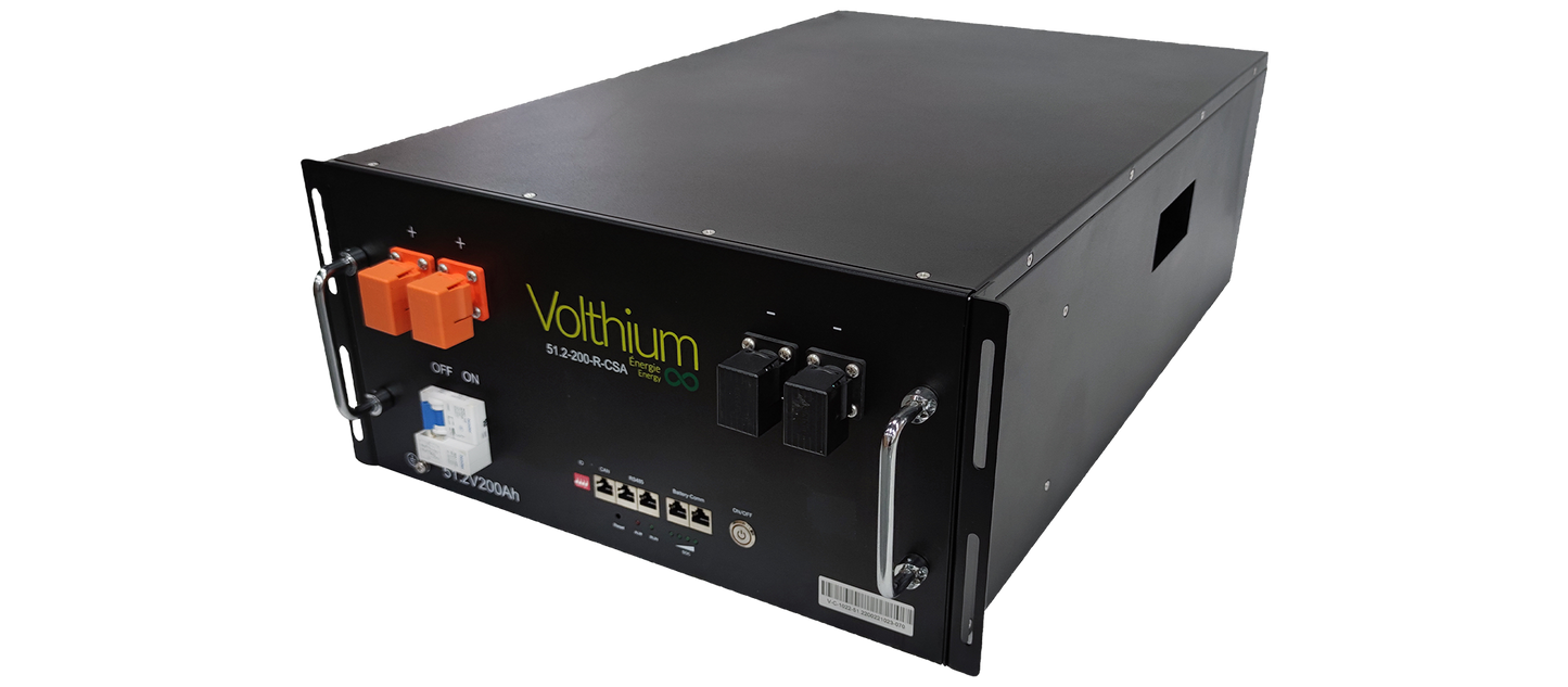 Batterie au lithium 51.2V 200A Rackmount de Volthium