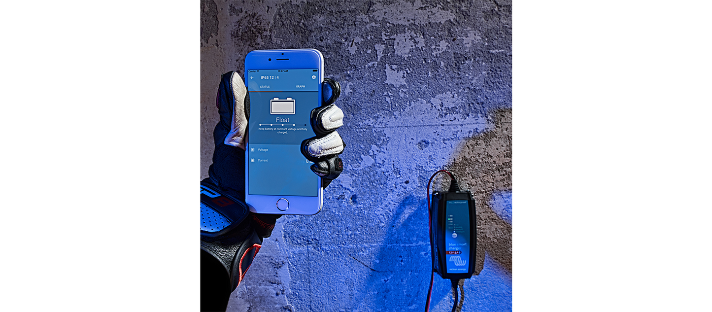 Chargeur Blue Smart IP65 de Victron - 24V 8A