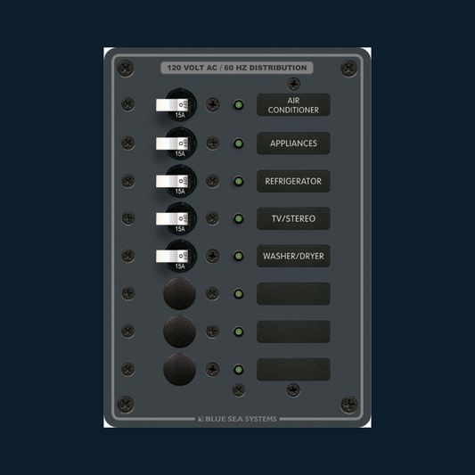 Panneau de distribution AC - 8 Positions