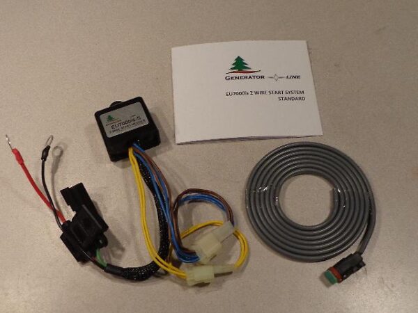 Ensemble de démarrage 2 fils de génératrice Honda - EU7W2