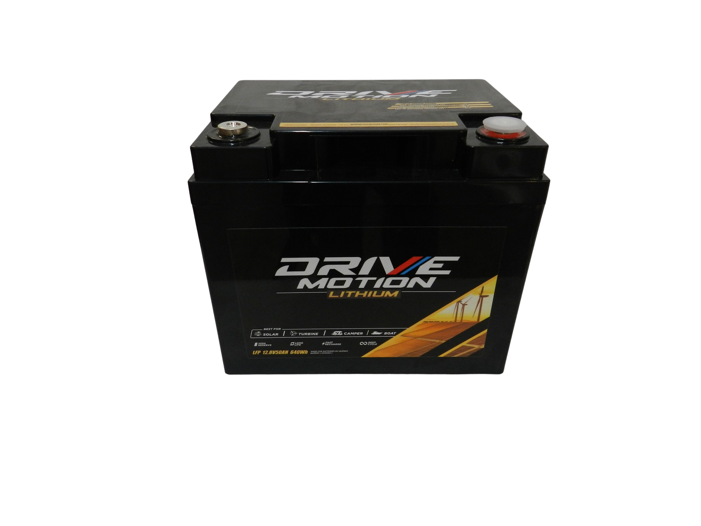 BATTERIE LITHIUM PHOSPHA LIFEPO4 12V 50AH DE RITAR