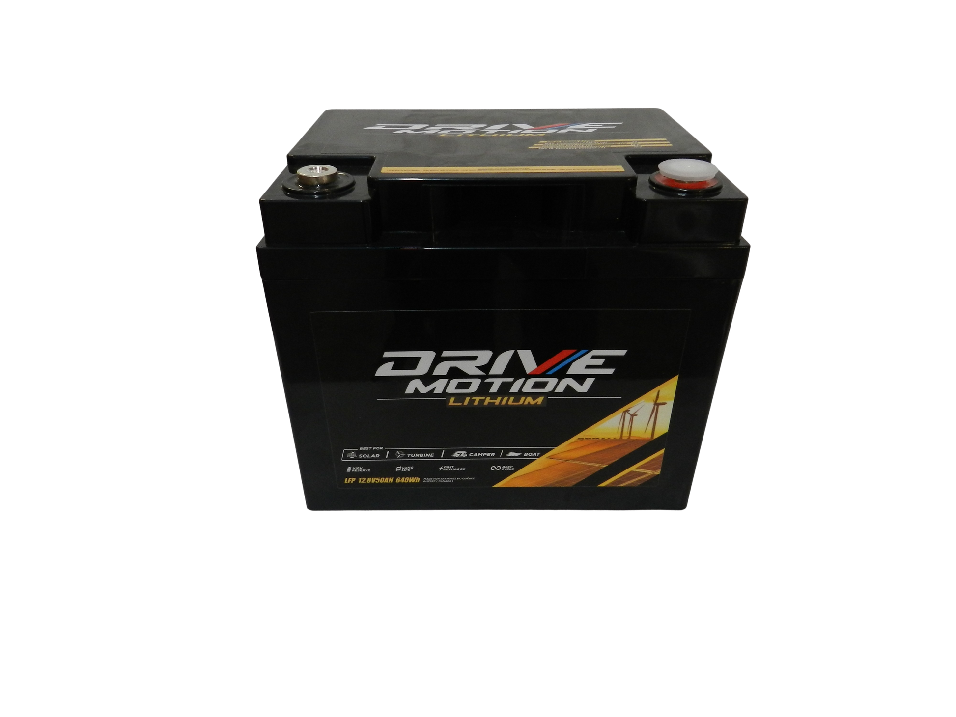 BATTERIE LITHIUM PHOSPHA LIFEPO4 12V 50AH DE RITAR