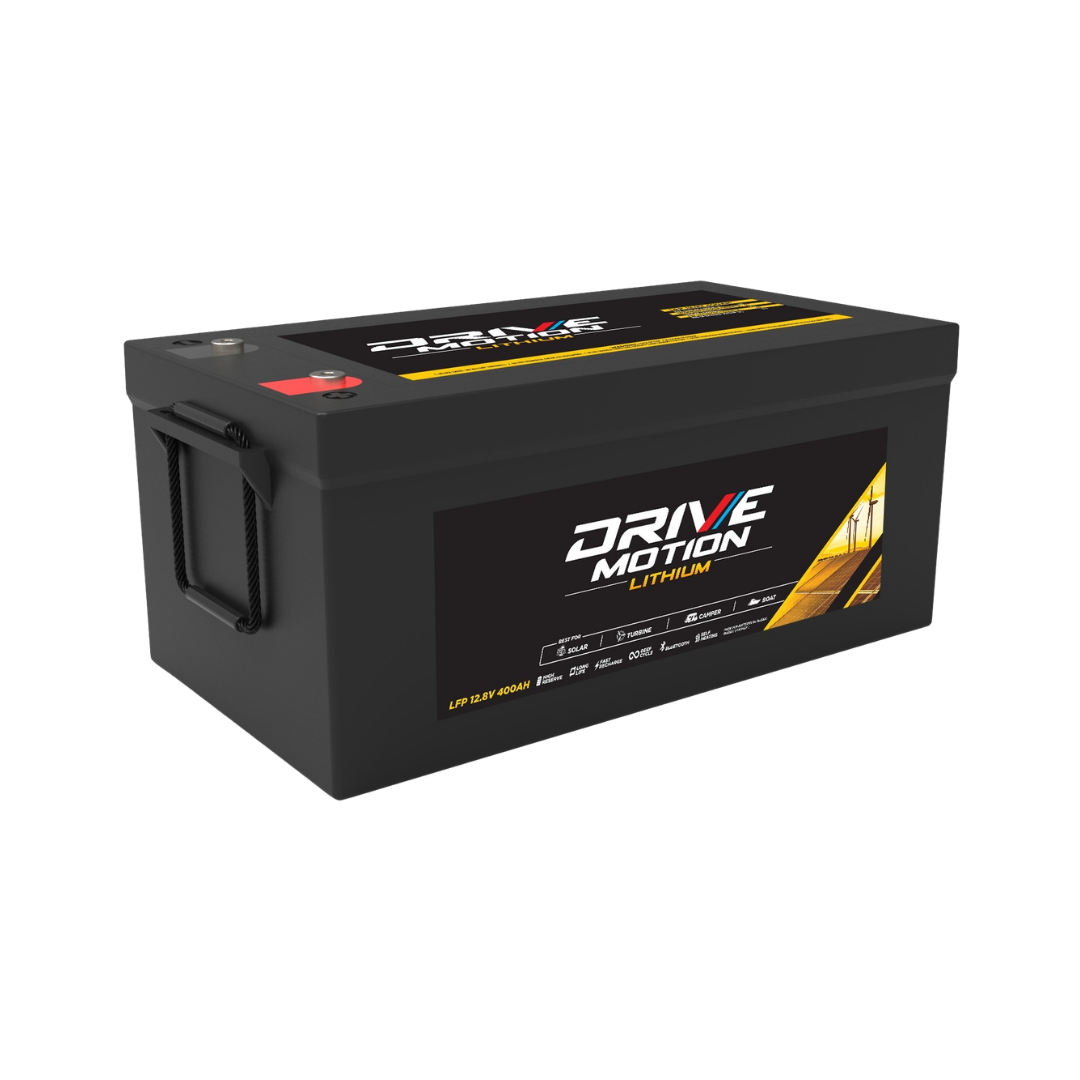 Batterie au lithium 25.6V 100Ah autochauffante et avec Bluetooth de DriveMotion