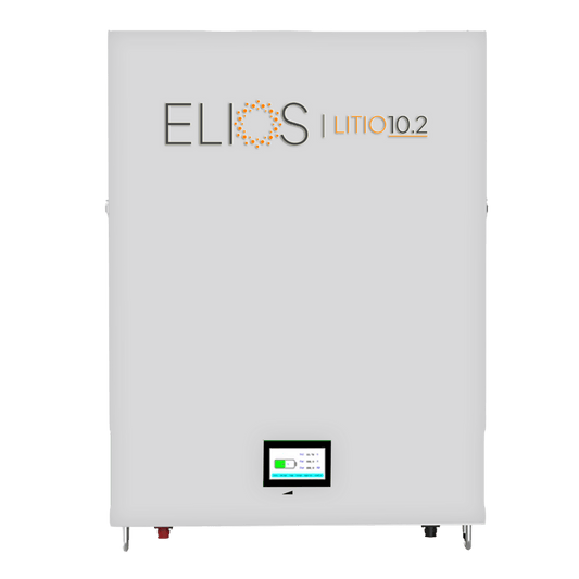 Mur de stockage 51.2V 200Ah Elios Litio 10.2KW
