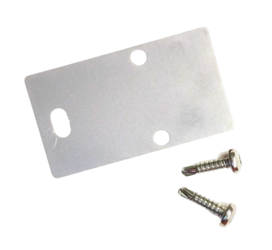 Plaque de finition de bouts de rails