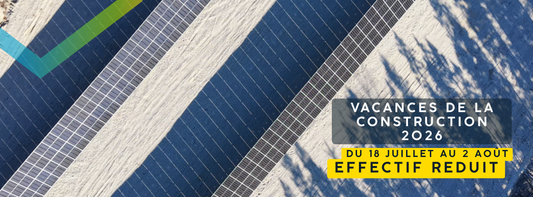 Vacances de la construction 2026