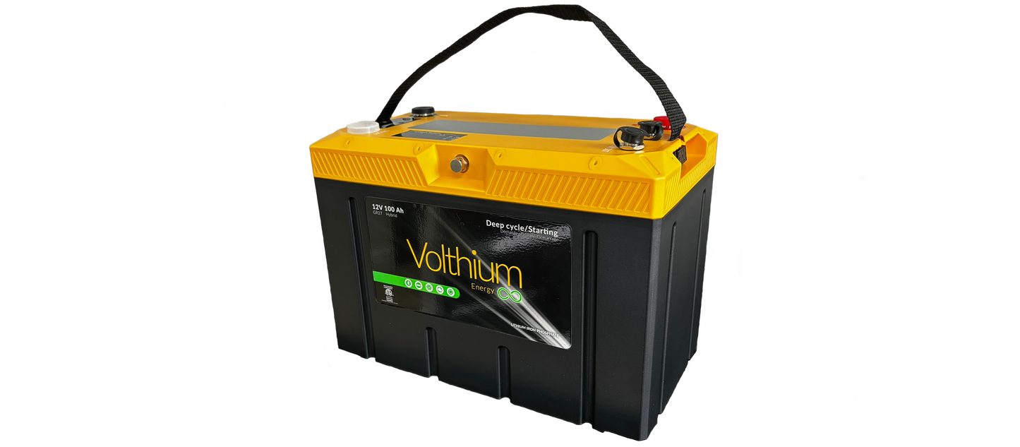 Batterie au lithium 12V 100Ah Pro Series de Volthium