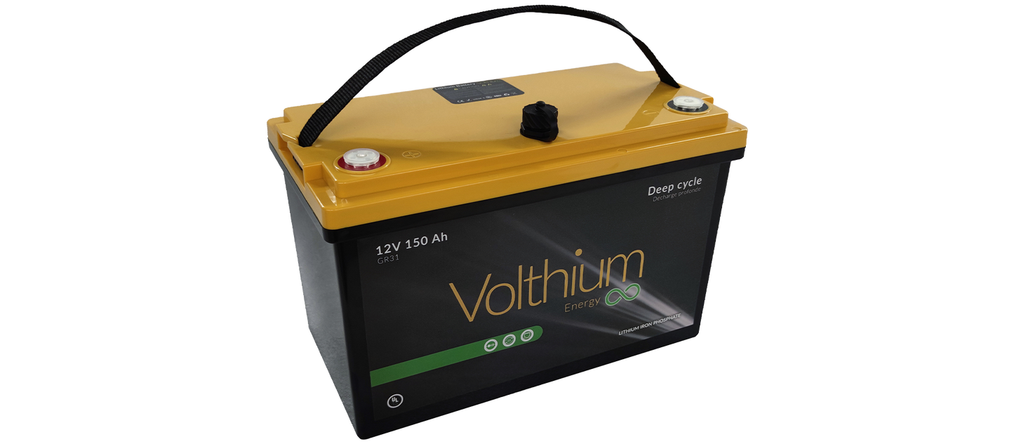 Batterie au lithium 12V 150Ah avec Soft Start de Volthium