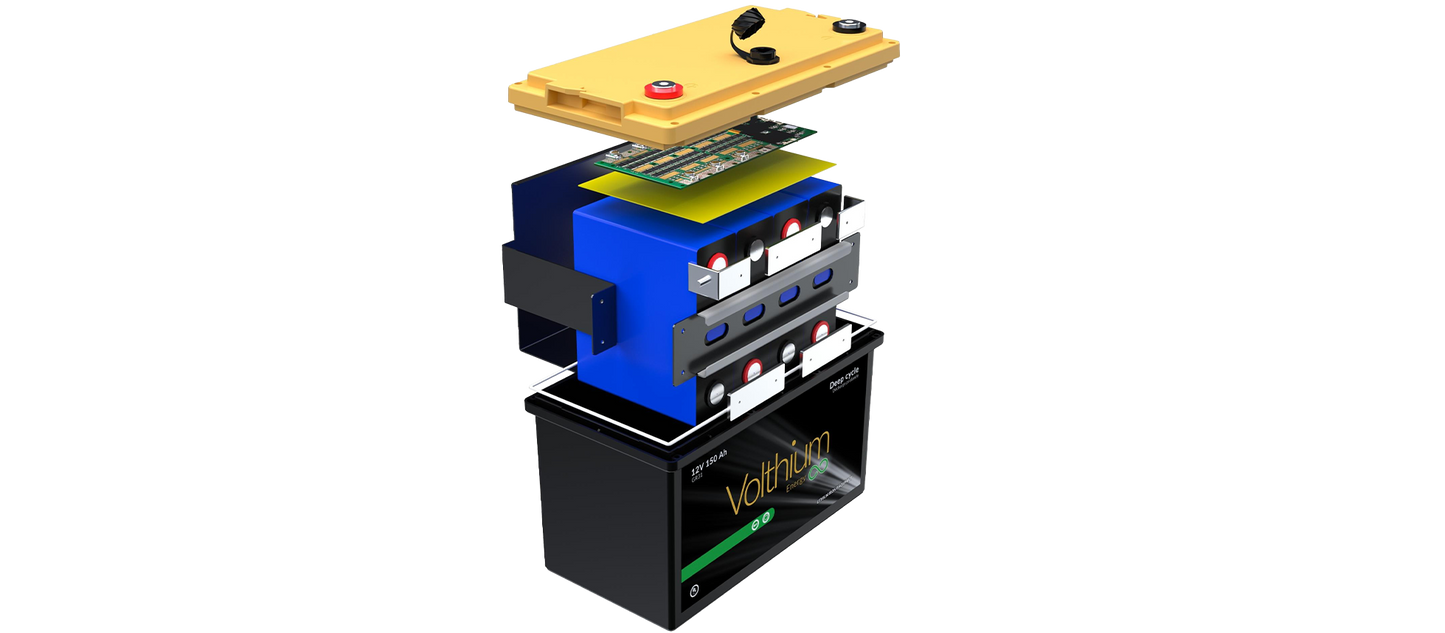 Batterie au lithium 12V 150Ah avec Soft Start de Volthium