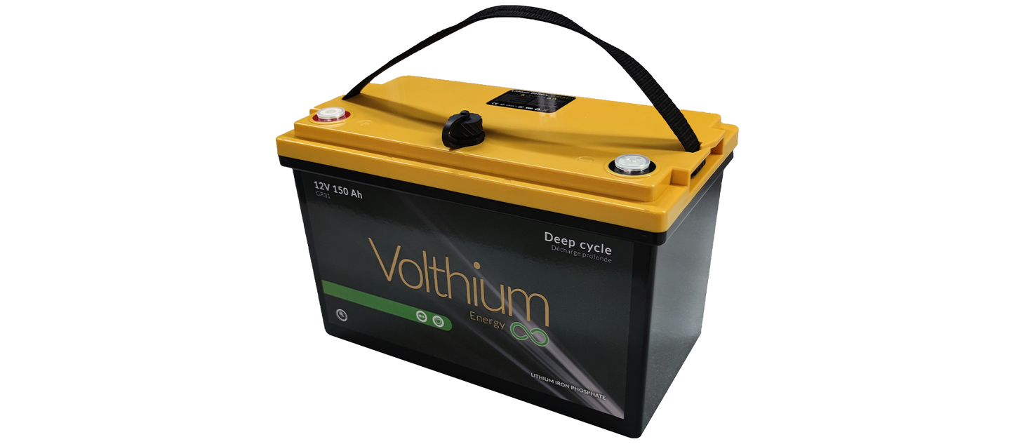 Batterie au lithium 12V 150Ah avec Soft Start de Volthium