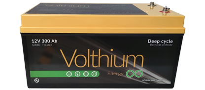 Batterie Volthium 12.8V 300a Autochauffante
