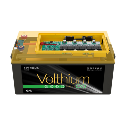 12v 400Ah lithium battery from volthium