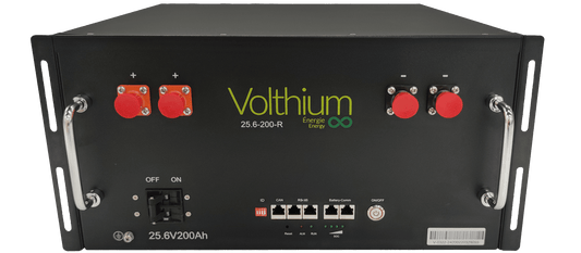 Rackmount battery 25.6V 200Ah of volthium