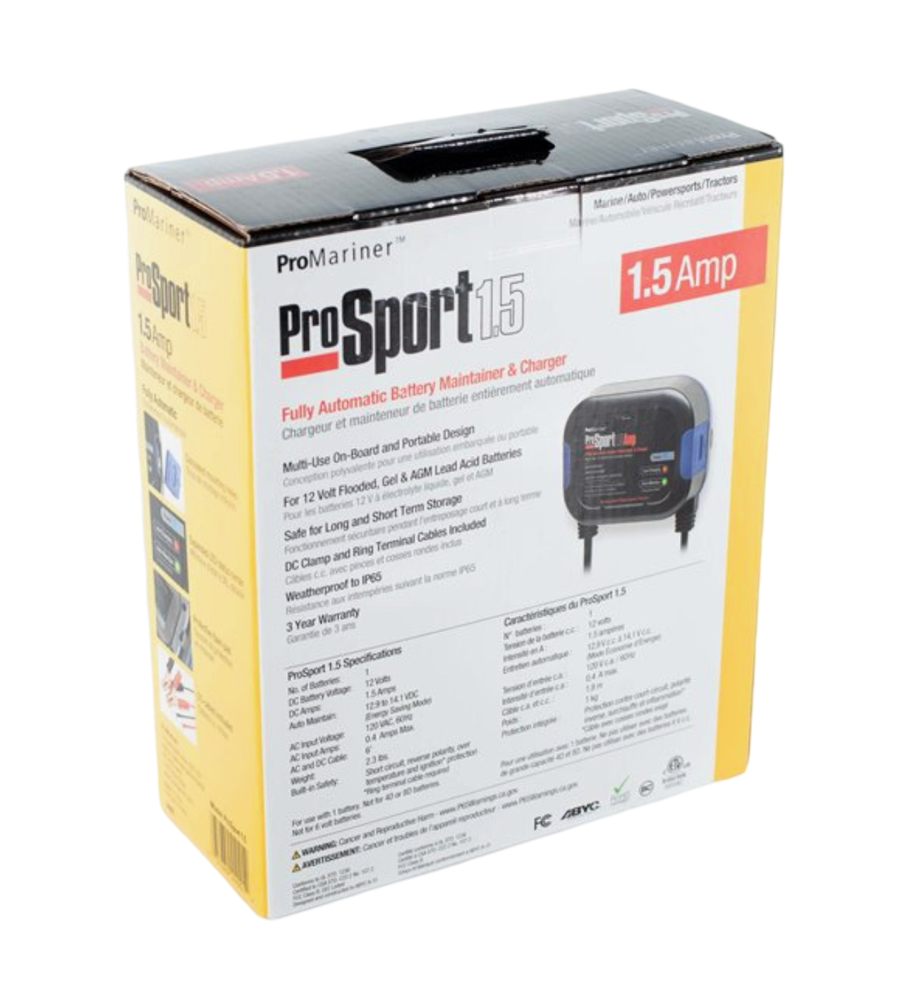 Chargeur Pro Mariner Prosport 1.5A