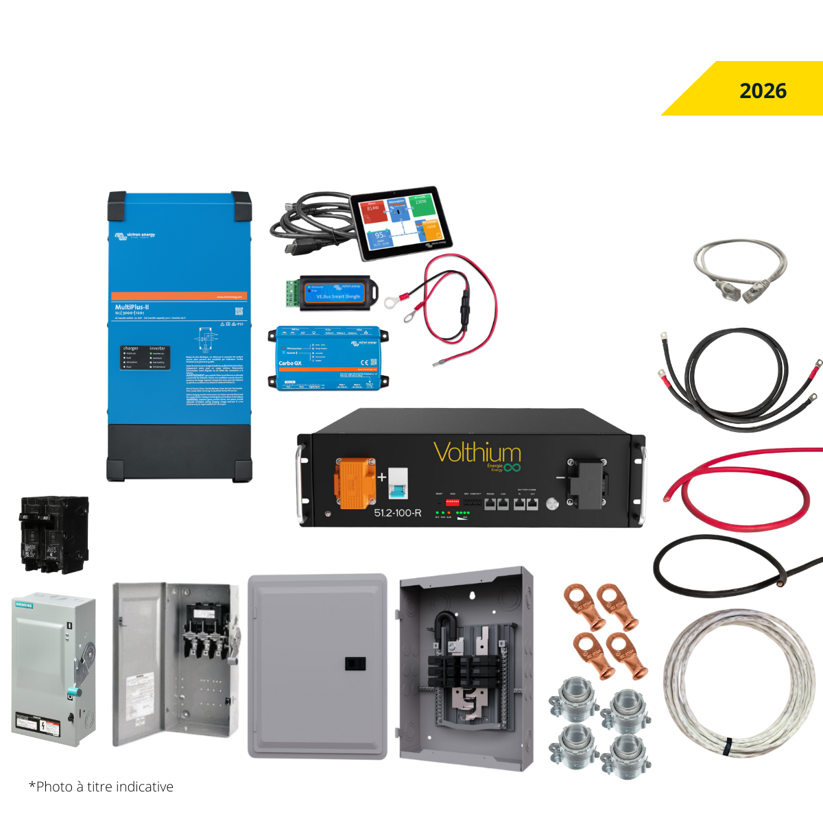 L'INSTANT | SYSTÈME DE BATTERIE BACKUP CONNECTÉ AU RÉSEAU - 3000 W