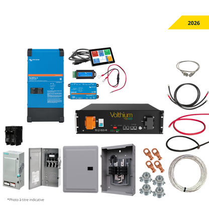 L'INSTANT | SYSTÈME DE BATTERIE BACKUP CONNECTÉ AU RÉSEAU - 3000 W
