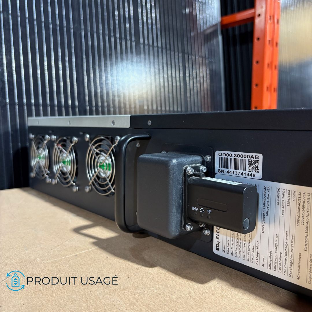 Onduleur/Chargeur hybride EG4 -  6kW