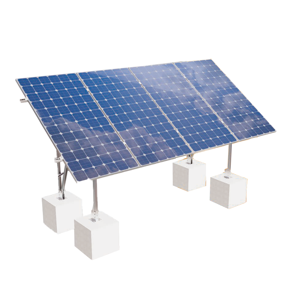 Système de support au sol Elios Terra G4 - 4 Panneaux