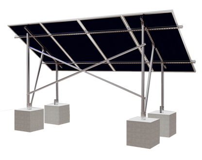 Système de support au sol Elios Terra G4 - 4 Panneaux