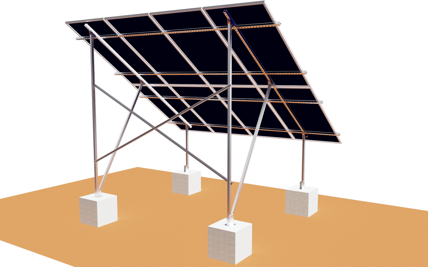 Elios Terra G8 floor support system - 8 panels
