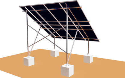 Elios Terra G8 floor support system - 8 panels