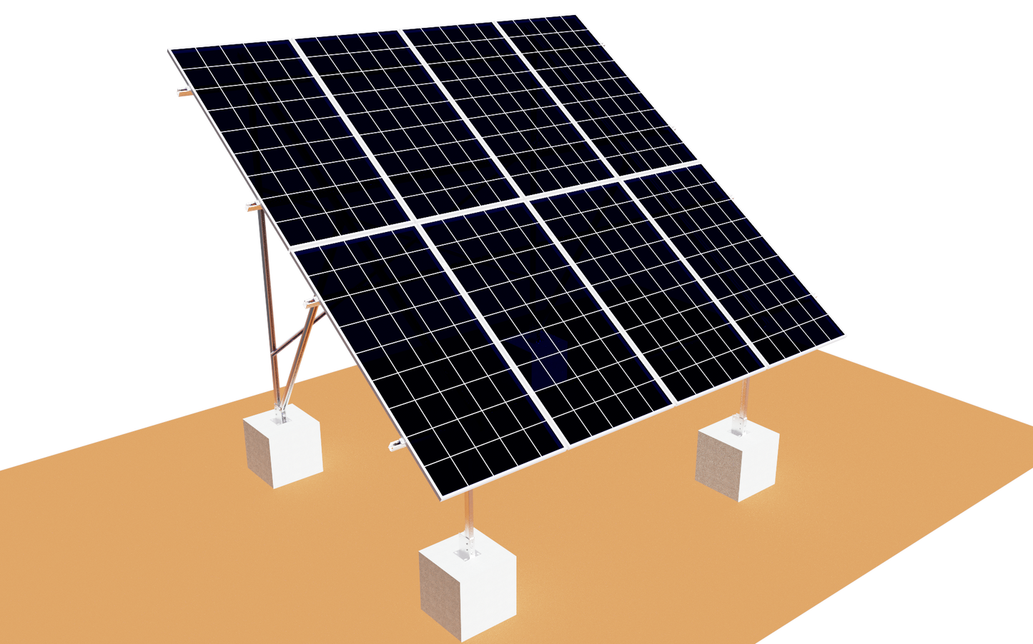 Elios Terra G8 floor support system - 8 panels