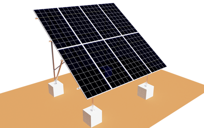 Elios Terra G8 floor support system - 8 panels