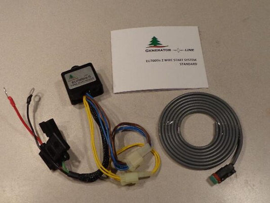 Ensemble de démarrage 2 fils de génératrice Honda - EU7W2