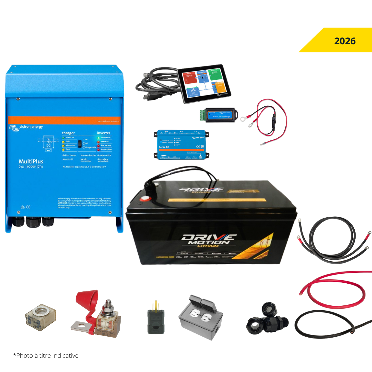 L'ÉCLAT - SYSTÈME DE BATTERIE BACKUP SEMI PORTATIF
