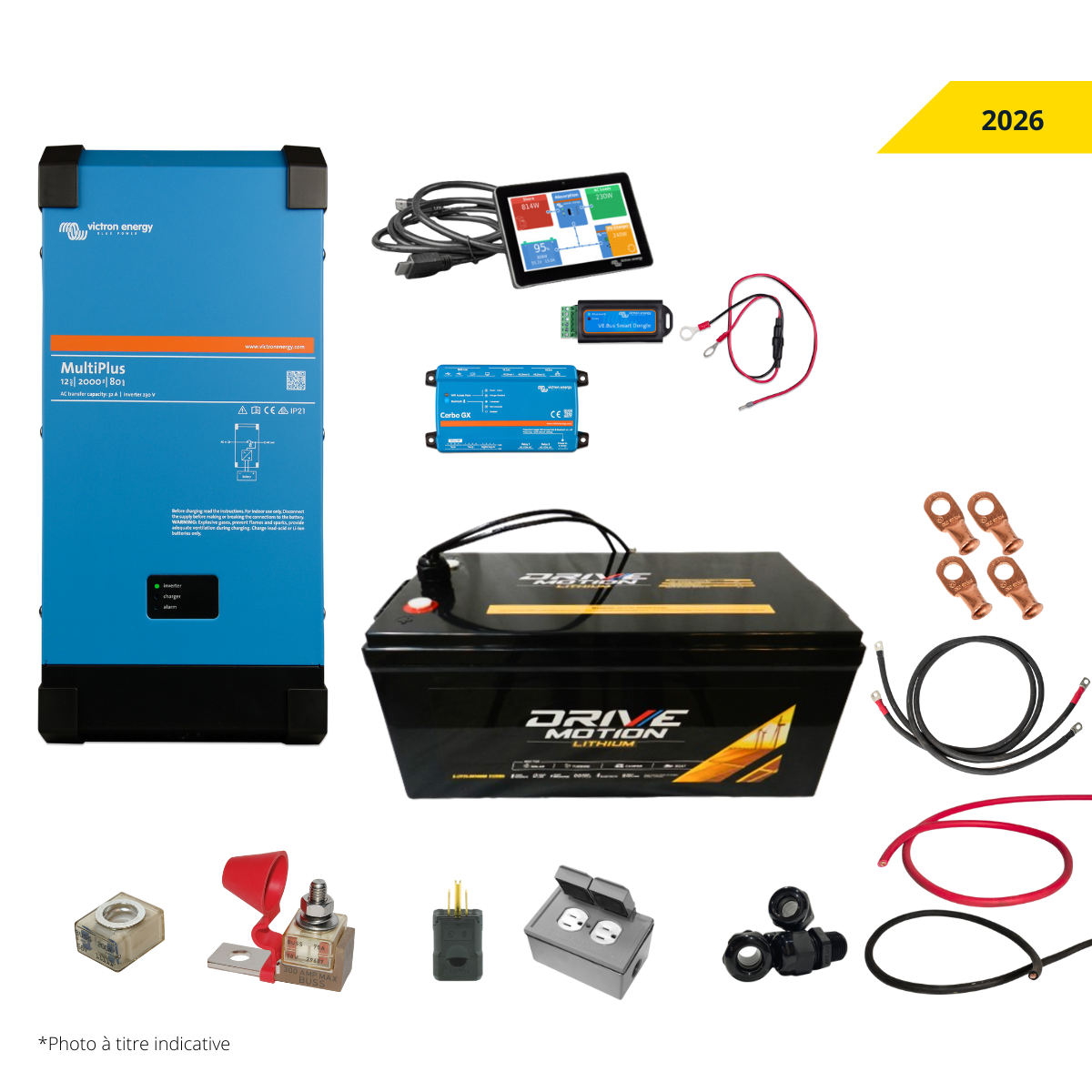 L'ÉCLAT - SYSTÈME DE BATTERIE BACKUP SEMI PORTATIF