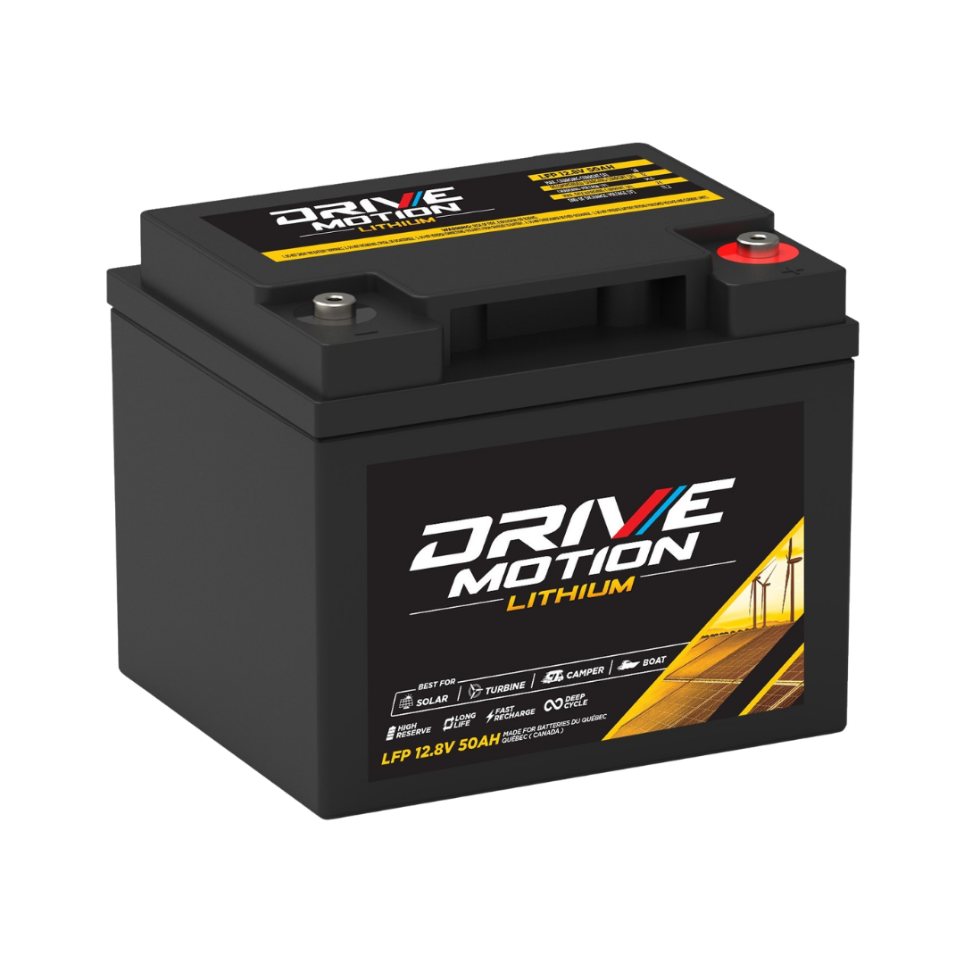 Batterie au lithium 12V 50Ah de DriveMotion