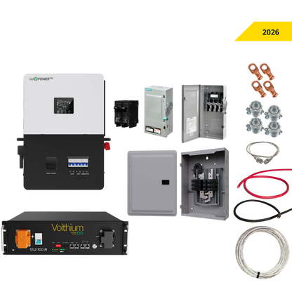 L'INTERMÈDE | SYSTÈME DE BATTERIE BACKUP CONNECTÉ AU RÉSEAU - 6 kW