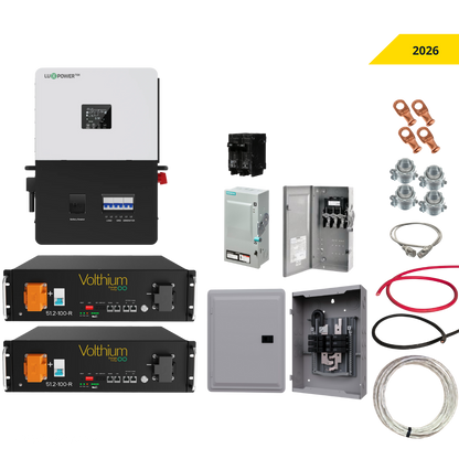 L'INTERMÈDE | SYSTÈME DE BATTERIE BACKUP CONNECTÉ AU RÉSEAU - 6 kW