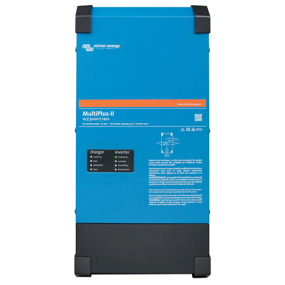 Onduleur/chargeur sinus pur, MultiPlus II, 3000W, 12V, 120V