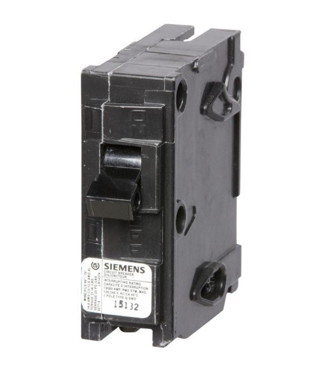 Disjoncteur simple Siemens 15A 120V