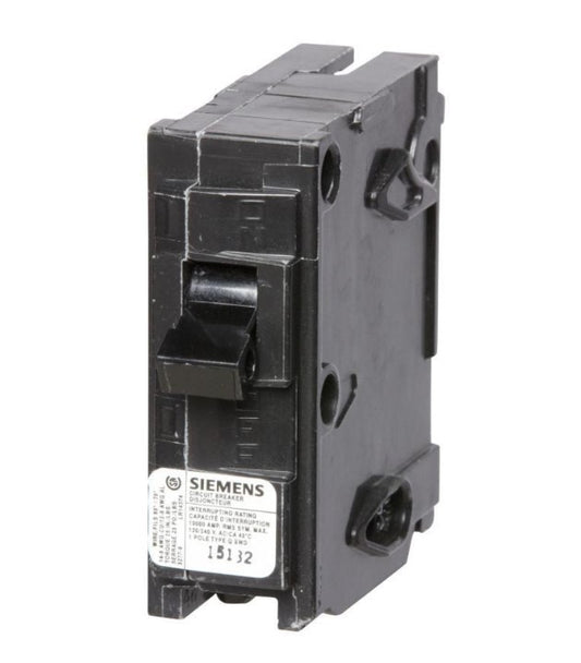 Disjoncteur simple Siemens 15A 120V