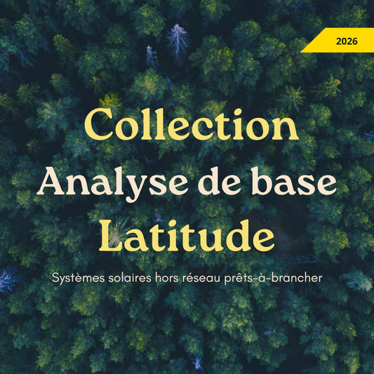Analyse de base pour collection Latitude